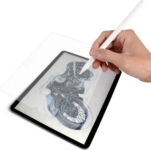 Vista 3 de Protector de pantalla con textura de papel para iPad Mini 4/5 2019, 7.9 pulgadas, antirreflejos, mate, fabricado en Japón, compatible con Apple