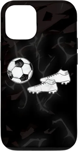 Vista 26 de iPhone 16 Balón de fútbol y zapatos Cool Football Sport Jugadores Equipo Caja de regalo