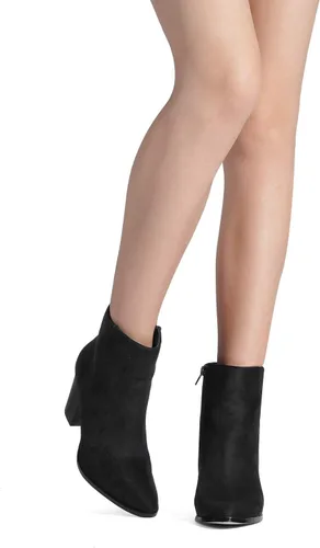 Vista 5 de DREAM PAIRS Botines de tacón grueso de bloque para mujer