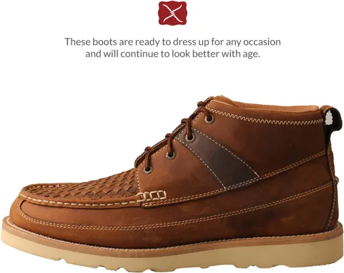 Vista 3 de Twisted X Botas de suela de cuña para hombre