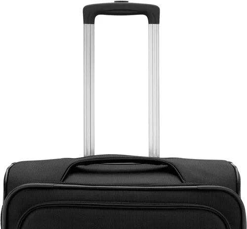 Vista 5 de Samsonite Ascella 3.0 Softside - Maleta expandible con ruedas giratorias, Sapphire Blue, Ascella 3.0 Softside - Maleta expandible con ruedas