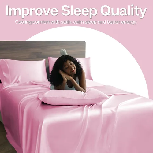 Vista 50 de MR&HM - Funda de almohada de satén