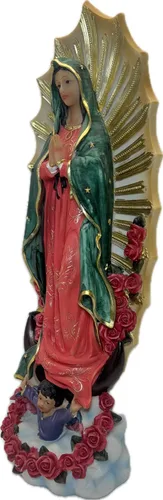 Vista 2 de >Estatua de Nuestra Señora de Guadalupe 12"/ Virgen De Guadalupe Religión y Espiritualidad