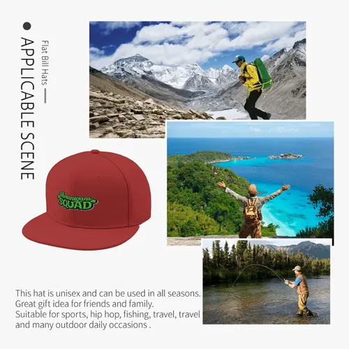 Vista 7 de Baseball Hat Ash-Wednesday Hat for Women Fashionable Cap Adjustable shenaniganss Squad Sun Hats
