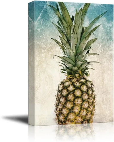 Vista 9 de Wall26 - Lienzo decorativo para pared (12.0 x 18.0 in), diseño de cactus sobre fondo azul