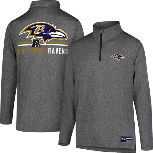 Vista 35 de Ultra Game Camiseta oficial de la NFL de manga larga con cremallera de un cuarto para hombre