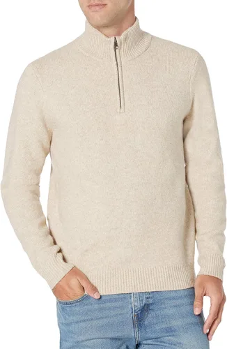 Vista 2 de Tienda Essentials - Suéter de manga larga con cremallera para hombre