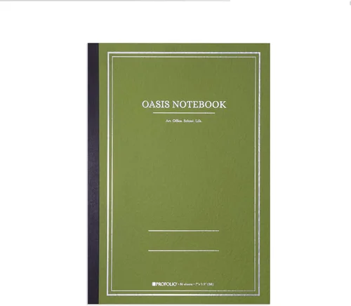 Vista 11 de Itoya ProFolio Oasis Cuaderno - Cuaderno Diario A5 Aguacate - Cuaderno Diario Rayado y Punteado para Trabajo - Diario de Arte para Artistas