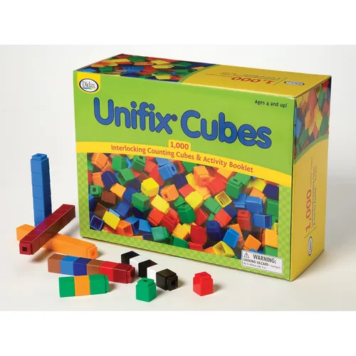 Vista 2 de Didax Unifix Cubes, juego de 1000
