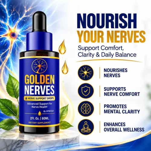 Vista 6 de Paquete de 2 gotas Golden Nerves, GoldenNerves oficiales para el bienestar