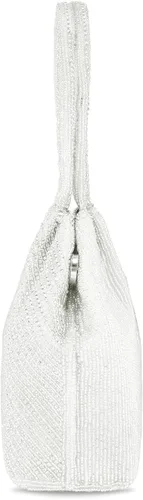 Vista 2 de Aheli Potli - Bolsas de noche para mujer, bolso étnico de novia con cordón (P68), Oro
