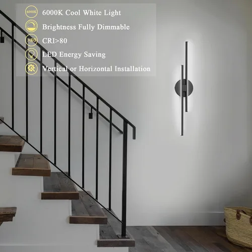 Vista 7 de EDISLIVE Moderna lámpara LED regulable para tocador, accesorios de iluminación de pared para tocador de baño, accesorios de iluminación para espejo