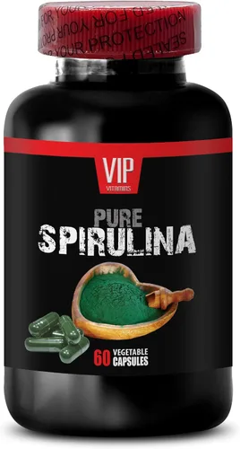 Vista 2 de SPIRULINA Cápsulas – Energía natural, espirulina en polvo orgánico, nutrición limpia, cápsulas de suplemento de espirulina, apoyo inmunológico