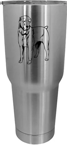 Vista 352 de Cairn Terrier - Vaso grabado con temática de perro, 30 onzas