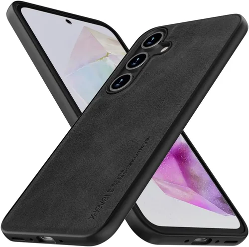 Vista 14 de X-level Funda para Samsung Galaxy A53 5G - Funda delgada de piel sintética de alta calidad para teléfono A53 5G, suave, a prueba de golpes, Marrón