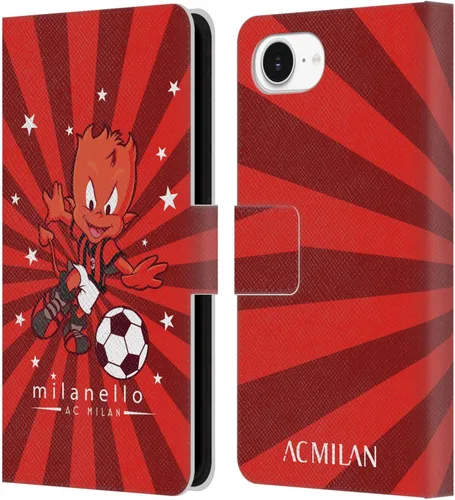 Vista 48 de Head Case Designs Officially Licensed AC Milan Dream Big Children Leather Wallet Case Compatible with Apple iPhone 11