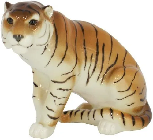 Vista 10 de LOMONOSOV PORCELANA - Figura coleccionable de zorro rojo sentado
