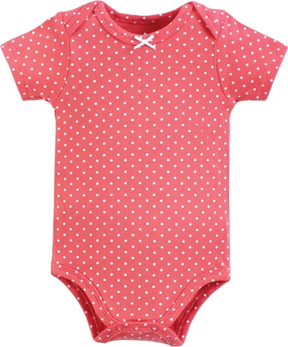Vista 400 de Hudson Baby baby-girls Cotton Bodysuits 3-pack