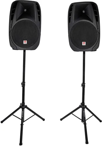Vista 2 de Rockville - Paquete de Sistema PA Mezclador/Amp