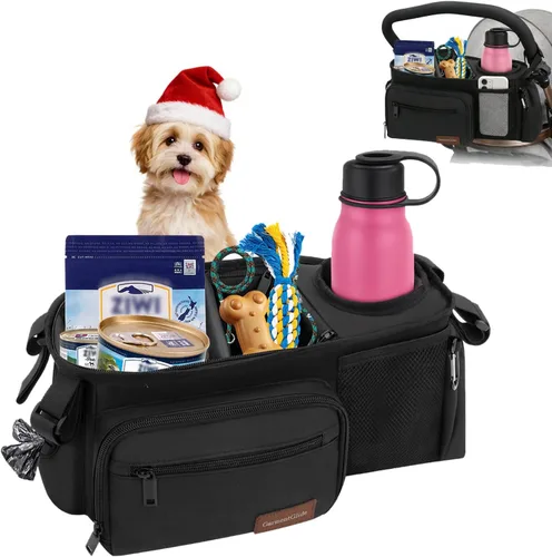 Vista 8 de Bolsa de cochecito para perros que se adapta a asas de 14 a 19 pulgadas