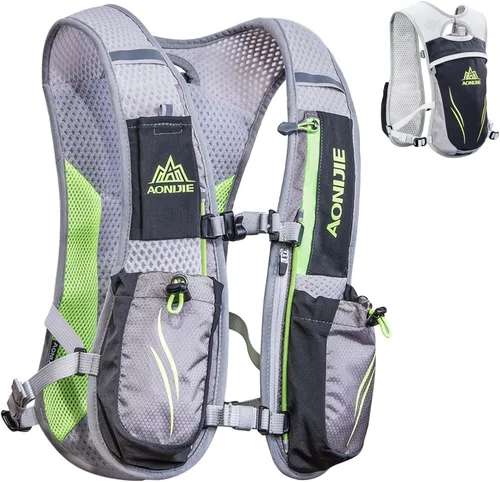 Vista 10 de Azarxis Hydration Running Vest Backpack Pack 5L 5.5L for Women and Men Jogging Trail Race Marathon Cycling Hiking