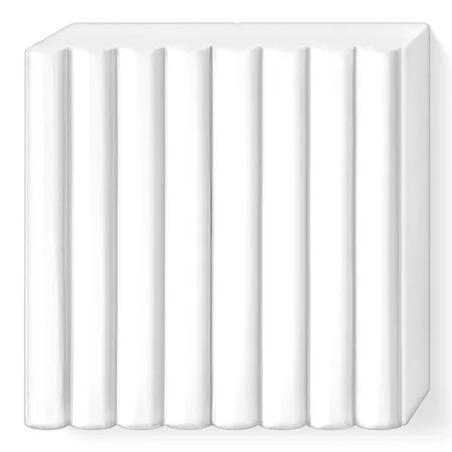 Vista 2 de STAEDTLER 8010-014 FIMO Effect - Arcilla de modelado polimérica endurecedora para horno, color blanco translúcido (1 bloque de 2.01 oz)