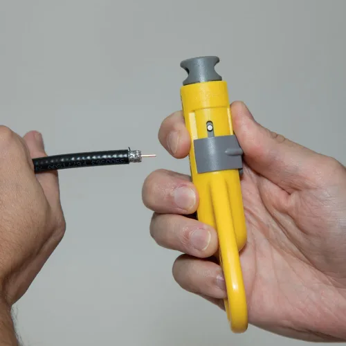 Vista 9 de Klein Tools VDV110-095 Pelador de cable coaxial radial
