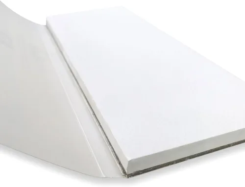 Vista 6 de Bloque de papel de acuarela, 3.9 x 9.8 pulgadas, bloque de acuarela, 20 hojas, 100% algodón, prensa en frío, 140 libras, 10.58 oz/m²