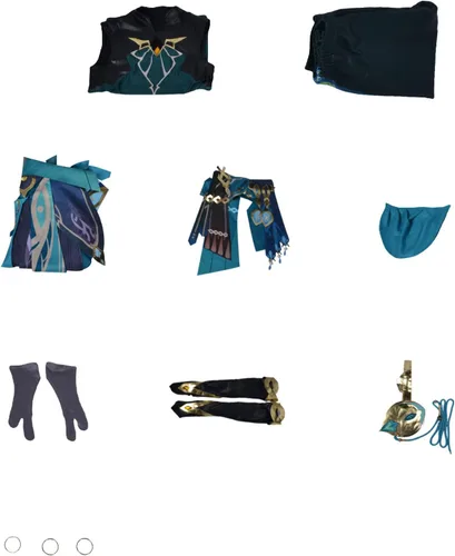 Vista 9 de Alhaitham Cosplay Costume Game Alhaitham Cosplay Outfits Full Set Halloween Carnival Party Suit