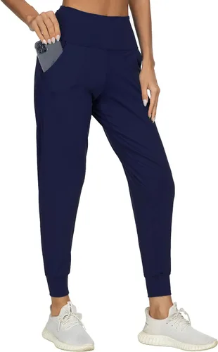 Vista 135 de Kcutteyg - Pantalones deportivos con bolsillos para mujer, diseño suave, ligero y de secado rápido, para entrenamiento, gimnasia, yoga y correr