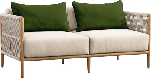 Vista 16 de Funda de almohada lumbar de tela de poliéster para interiores y exteriores, impermeable, rectangular, para todo tipo de clima, para muebles