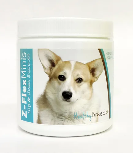 Vista 15 de Healthy Breeds Affenpinscher Z-Flex Minis - Masticables suaves para cadera y articulaciones, 60