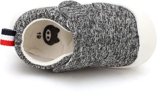 Vista 3 de Peggy Piggy Zapatos de bebé para caminar, zapatos para niños y niñas, zapatillas antideslizantes para primeros pasos, malla transpirable, zapatos