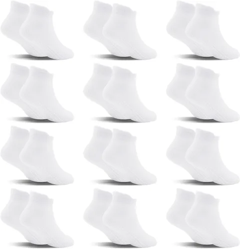 Vista 19 de SkiBeaut 12 pares de calcetines antideslizantes para niños y niñas con agarres, calcetines antideslizantes para niños pequeños de 1 a 7 años