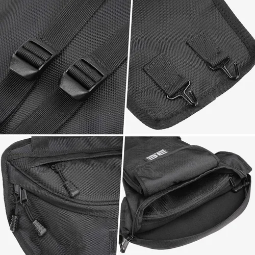 Vista 7 de BE BEVEL ENGINEERING Bolsa de almacenamiento, bolsa de asiento central UTV, compatible con Polaris RZR 570 800 S 900 1000 XP