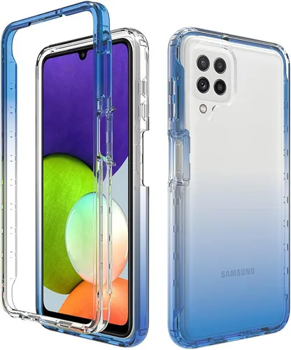 Vista 142 de Pzwoxukhov Funda para Xiaomi Poco M3 M2010J19CG M2010J19CI Caso, alta transparencia, color degradado, funda de absorción de impactos anticaída