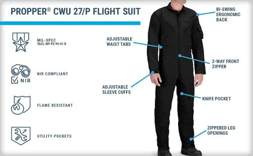 Vista 4 de Propper CWU 27P Nomex Flight Suit