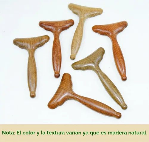 Vista 9 de Herramientas de madera del masaje del Massager del drenaje