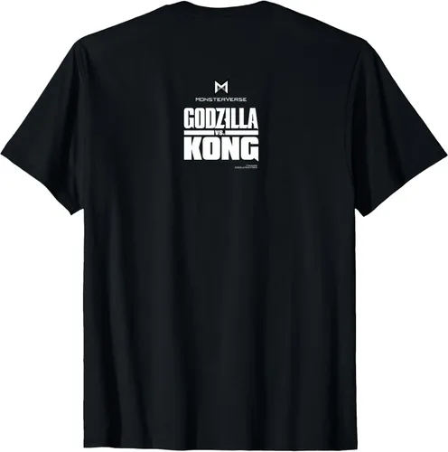 Vista 2 de Godzilla vs Kong - Camiseta Kong Bows To No One, Negro, S
