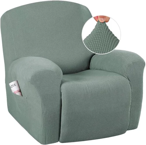 Vista 19 de H.VERSAILTEX Funda reclinable superelástica Fundas reclinables para sofá Funda reclinable para silla Forma ajustada Fundas antideslizantes