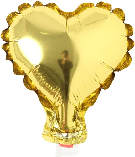 Vista 15 de 5 unids/lote Mini globos de papel de aluminio con forma de corazón de estrella de 5 pulgadas, globos inflables para boda, cumpleaños, baby shower