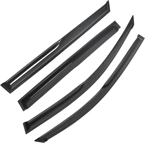 Vista 3 de munirater Deflector Protector de Lluvia de Rejilla de Ventana Lateral de Reemplazo para Toyota Rav4 2006-2012
