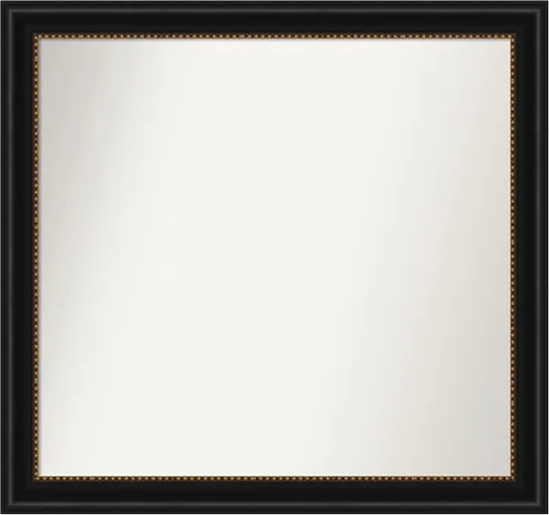 Vista 289 de Amanti Art Espejo personalizado, gran espejo de baño estrecho, espejo de pared o espejo de tocador de baño sobre el fregadero (24 x 24 pulgadas)