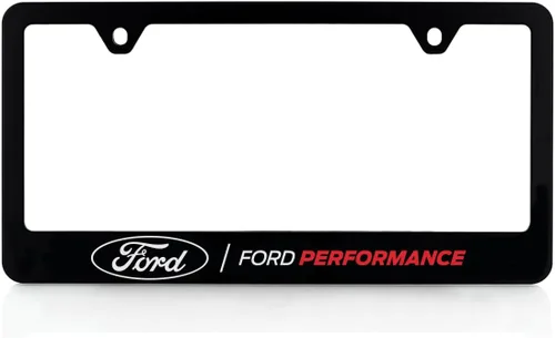 Vista 11 de Marco negro de plástico UV Ford Performance para matrícula BLKUVA
