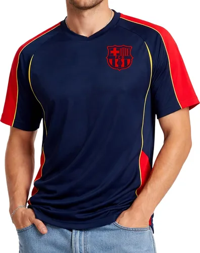Vista 20 de Icon Sports Officially Licensed FC Barcelona Game Day Shirt - Unisex Adult Barcelona Delantero