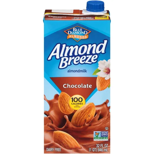 Vista 5 de Almond Breeze Leche de almendra sin lácteos, chocolate, 32 onzas líquidas