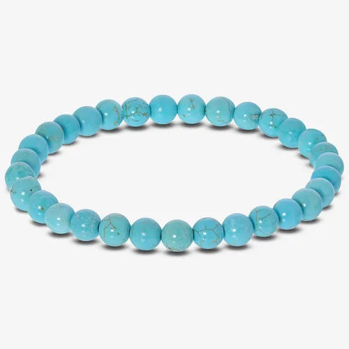 Vista 454 de Gem Avenue Handmade Round Bead Stretch Bracelet Unisex Natural Stone Beaded Jewelry for Men & Women, Elastic Wristband for Daily Wear