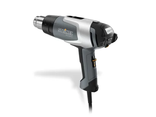 Vista 3 de Steinel HG 2320 E Kit multiusos, pistola de calor profesional, pantalla LCD, motor sin escobillas de 1600 W, estuche resistente incl. Accesorios