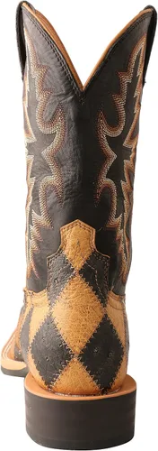 Vista 3 de Twisted X Botas Ruff Stock para hombre, botas occidentales casuales para hombre