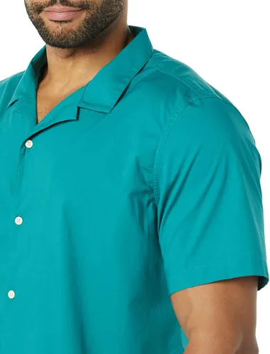Vista 5 de Tienda Essentials Camisa de vacaciones ajustada para hombre